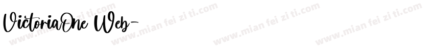 VictoriaOne Web字体转换